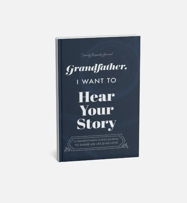 Grandfather I Want to Hear Your Story guided journal Grandfather I Want to Hear Your Story guided journal
